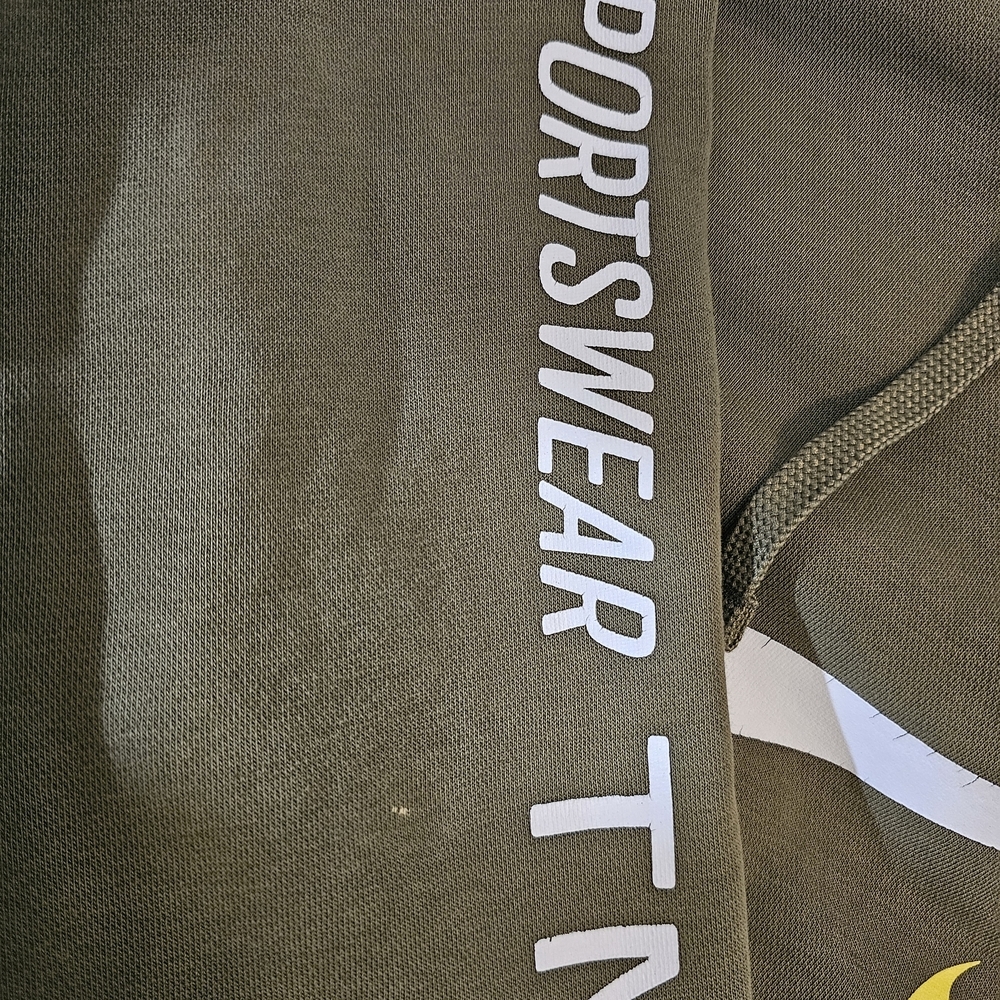 Nike TM Swoosh Hoodie Medium Green - Picture 7 of 8